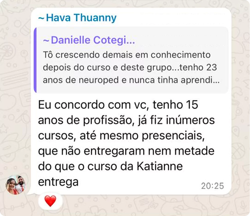 Depoimento Aluna Método RPF 4