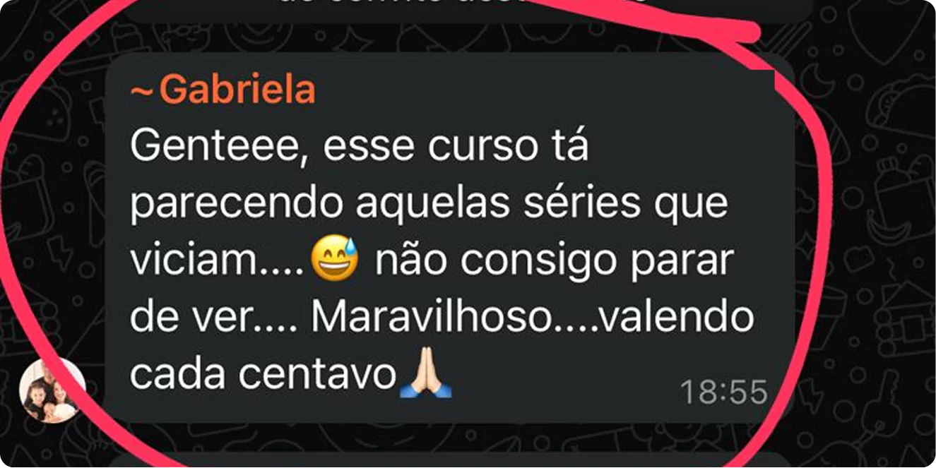 Depoimento Aluna Método RPF 3